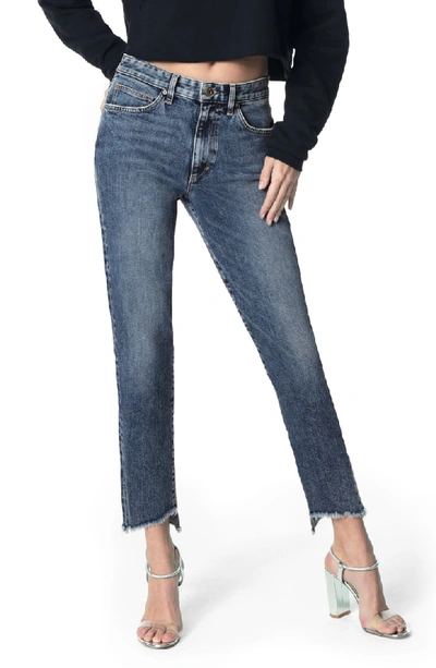 Joe's Smith High Rise Ankle Straight Jeans In Waverly