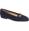 Amalfi By Rangoni Oste Loafer In Navy Printed Leather