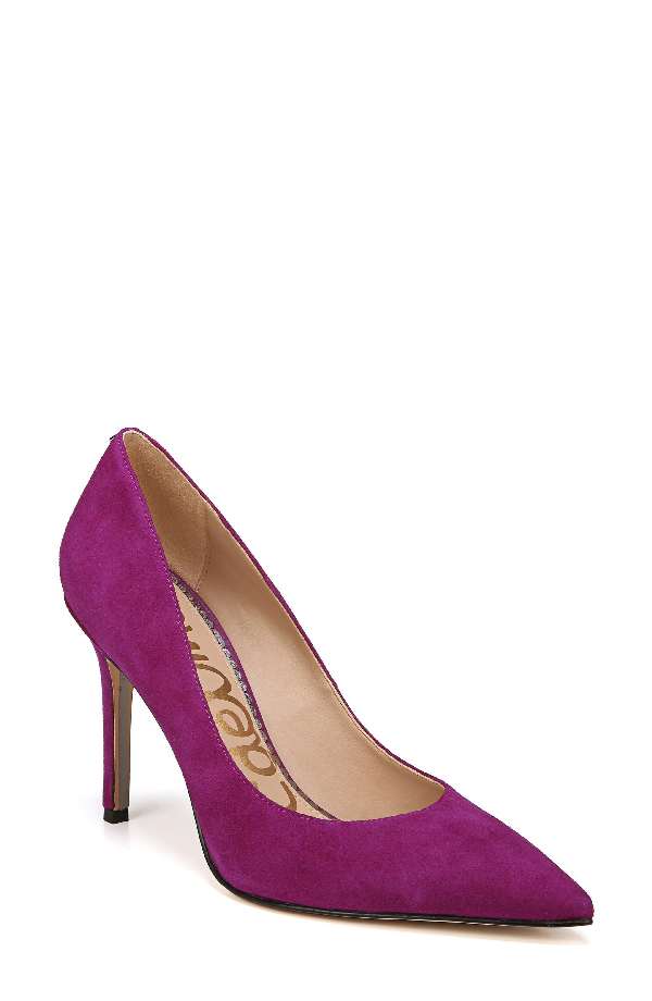 sam edelman purple pumps