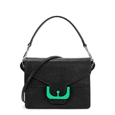 Coccinelle Ambrine Black Leather Shoulder Bag