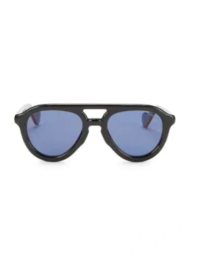 Moncler Men's 52mm Sunglasses In Black