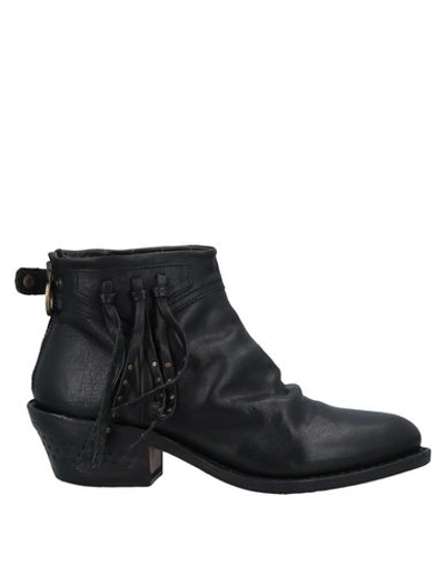 Fiorentini + Baker Ankle Boots In Black