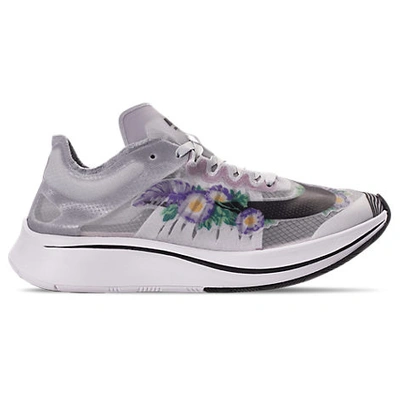Nike Women's Zoom Fly Sp Graphic Rs Running Shoes, White - Size 7.5