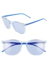 Ray Ban 56mm Sunglasses - Light Blue/ Blue Solid