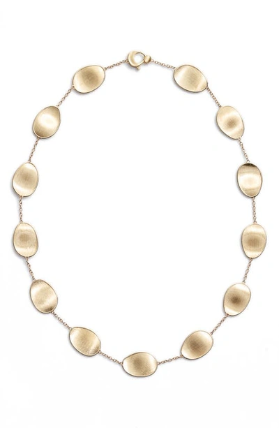 Marco Bicego Lunaria 18k Yellow Gold Long Station Necklace