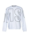 Msgm Sweatshirts In White