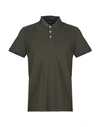 Emporio Armani Polo Shirts In Military Green