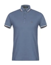 Fred Perry Polo Shirts In Pastel Blue