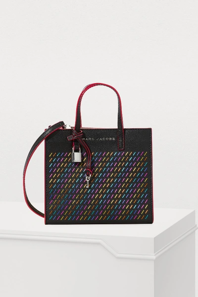 Marc Jacobs Mini Grind Tote Bag In Black & Multi