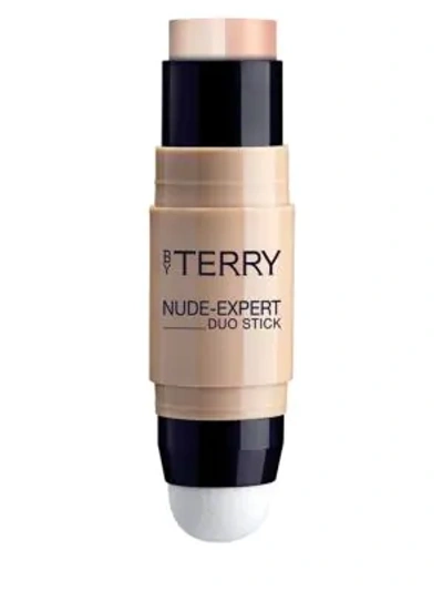 By Terry Women's Nude-expert Duo Stick Foundation & Highlighter In Beige