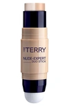 By Terry Women's Nude-expert Duo Stick Foundation & Highlighter In 3- Cream Beige