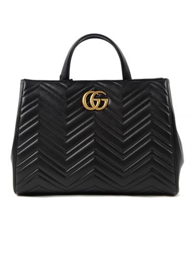 Gucci Gg Marmont 2.0 Apollo In Black | ModeSens