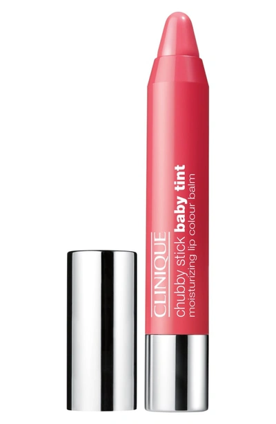 Clinique Chubby Stick Baby Tint Moisturizing Lip Color In Coming Up Rosy