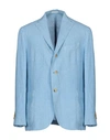 Boglioli Blazers In Sky Blue