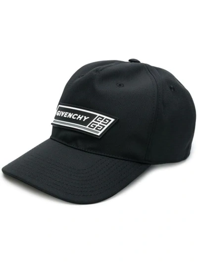 Givenchy Baseball Cap With Logo In Black