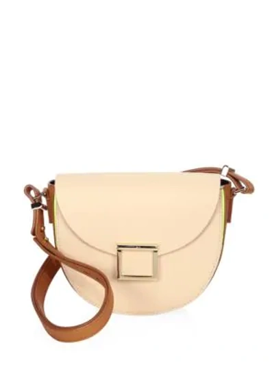 Jason Wu Jaime Leather Saddle Bag In Ballerina