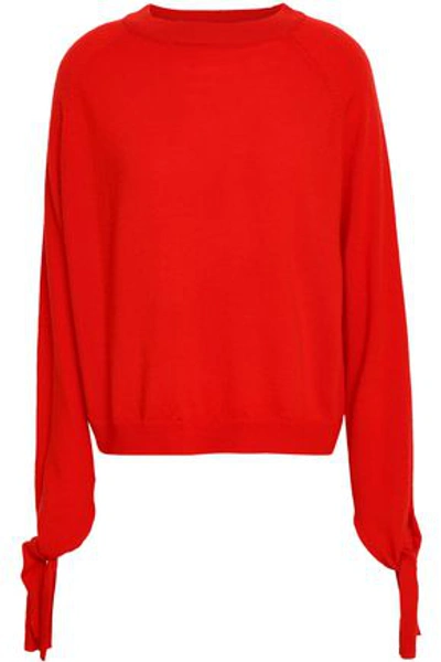 Paper London Woman Wool Sweater Red