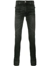 Amiri Stack Skinny Jeans - Black