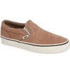 Vans Classic Slip-on Sneaker In Woodsmoke/ Marshmallow