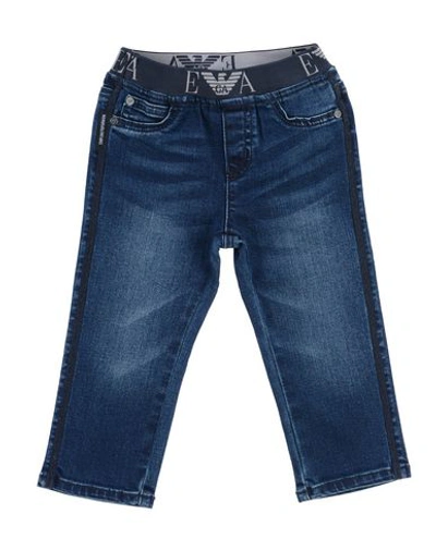 Emporio Armani Babies' Jeans In Blue