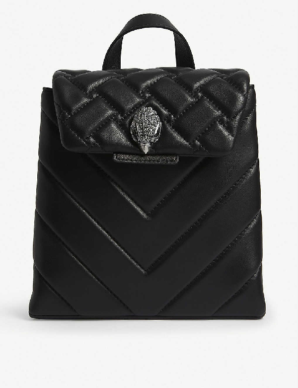 Kurt Geiger Kensington Quilted Leather Backpack In Black ModeSens