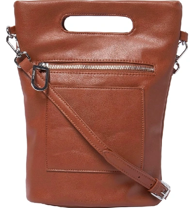 Urban Originals Collector Vegan Leather Crossbody Bag In Rust