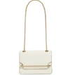 Strathberry Mini East/west Leather Crossbody Bag In Vanilla