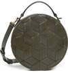 Welden Meridian Leather Crossbody Bag - Green In Dark Olive