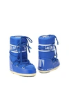 Moon Boot Knee Boots In Bright Blue