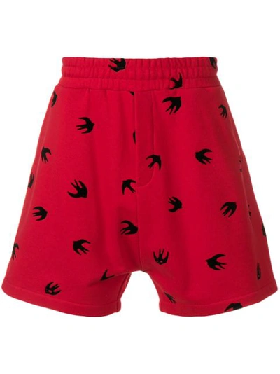 Mcq By Alexander Mcqueen Mcq Alexander Mcqueen Red Mini Swallow Shorts