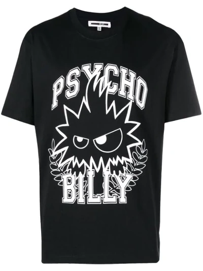 Mcq By Alexander Mcqueen Mcq Alexander Mcqueen Black Psycho Billy T-shirt