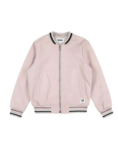 Molo Bomber In Light Pink