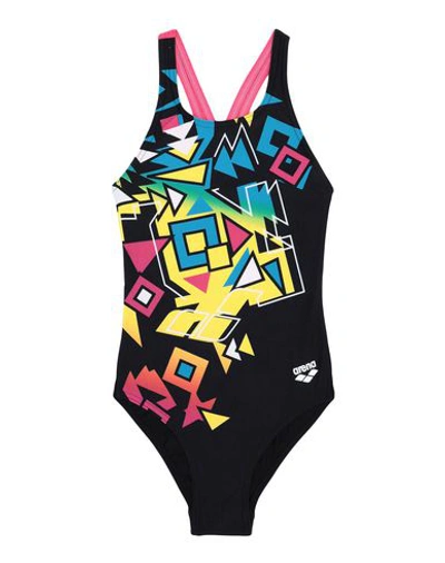 Arena One-piece Swimsuits In Black