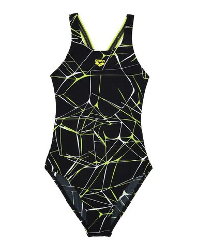 Arena One-piece Swimsuits In Black
