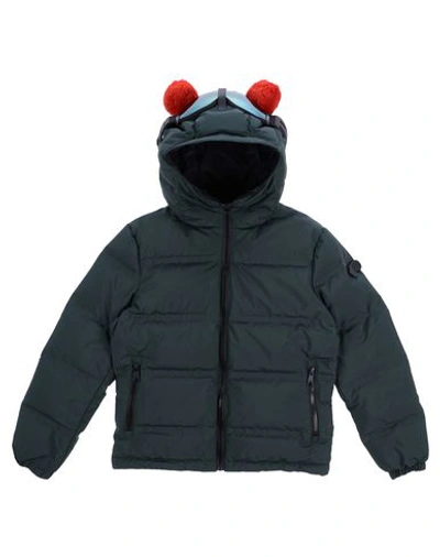Ai Riders On The Storm Down Jacket In Dark Green