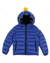 Ai Riders On The Storm Down Jacket In Blue