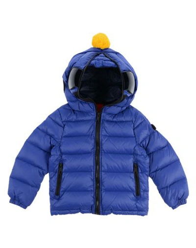 Ai Riders On The Storm Down Jacket In Blue