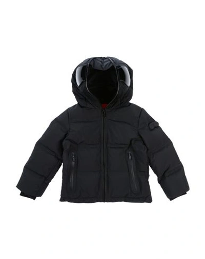 Ai Riders On The Storm Kids' Down Jackets In Black