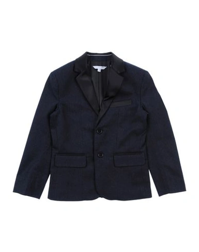 Little Marc Jacobs Blazer In Dark Blue