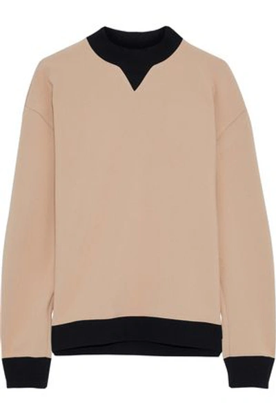 Derek Lam 10 Crosby Woman Crepe Top Neutral