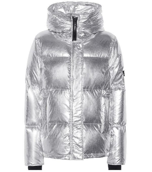 kenzo silver down jacket