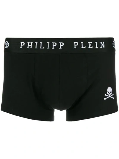 Philipp Plein Logo Boxer Shorts In Basic
