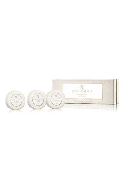 Bvlgari Eau Parfum&eacute;e Au Th&eacute; Blanc Soap Set, 3 X 150 G