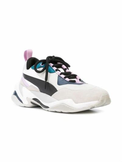 Puma Thunder Rive Colorblock Sneakers In Deep Lagoon/ Orchid Bloom