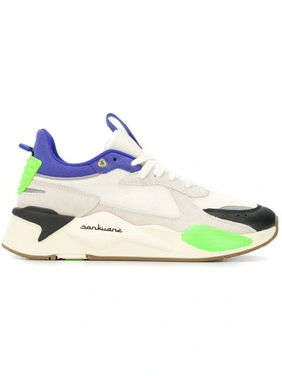 Puma Rs-x Sankuanz Leather & Mesh Sneakers In Neutrals