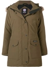 Canada Goose Trillium Parka Coat In Green