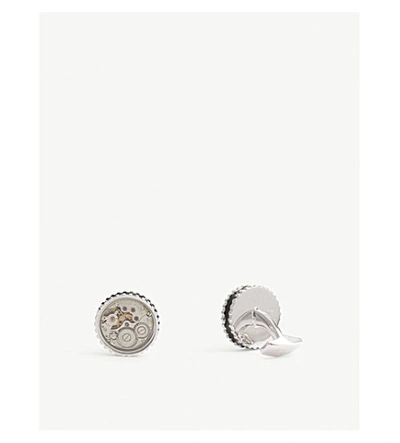 Tateossian Vintage Gear Watch Cufflinks In Silver