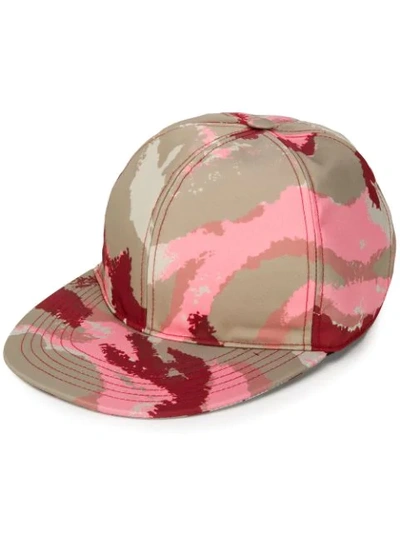 Valentino Garavani Camouart Baseball Cap In Pink Camo