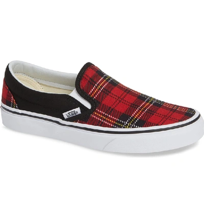 Vans Classic Slip-on Sneaker In Tartan Pa