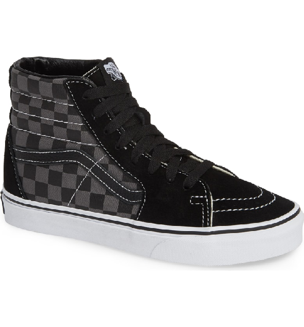 vans sk8 hi black pewter